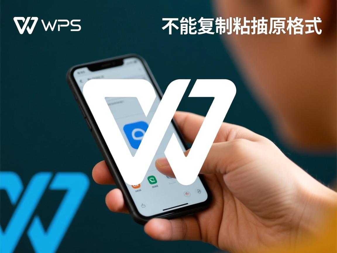 手机wps为什么不能复制粘贴原格式