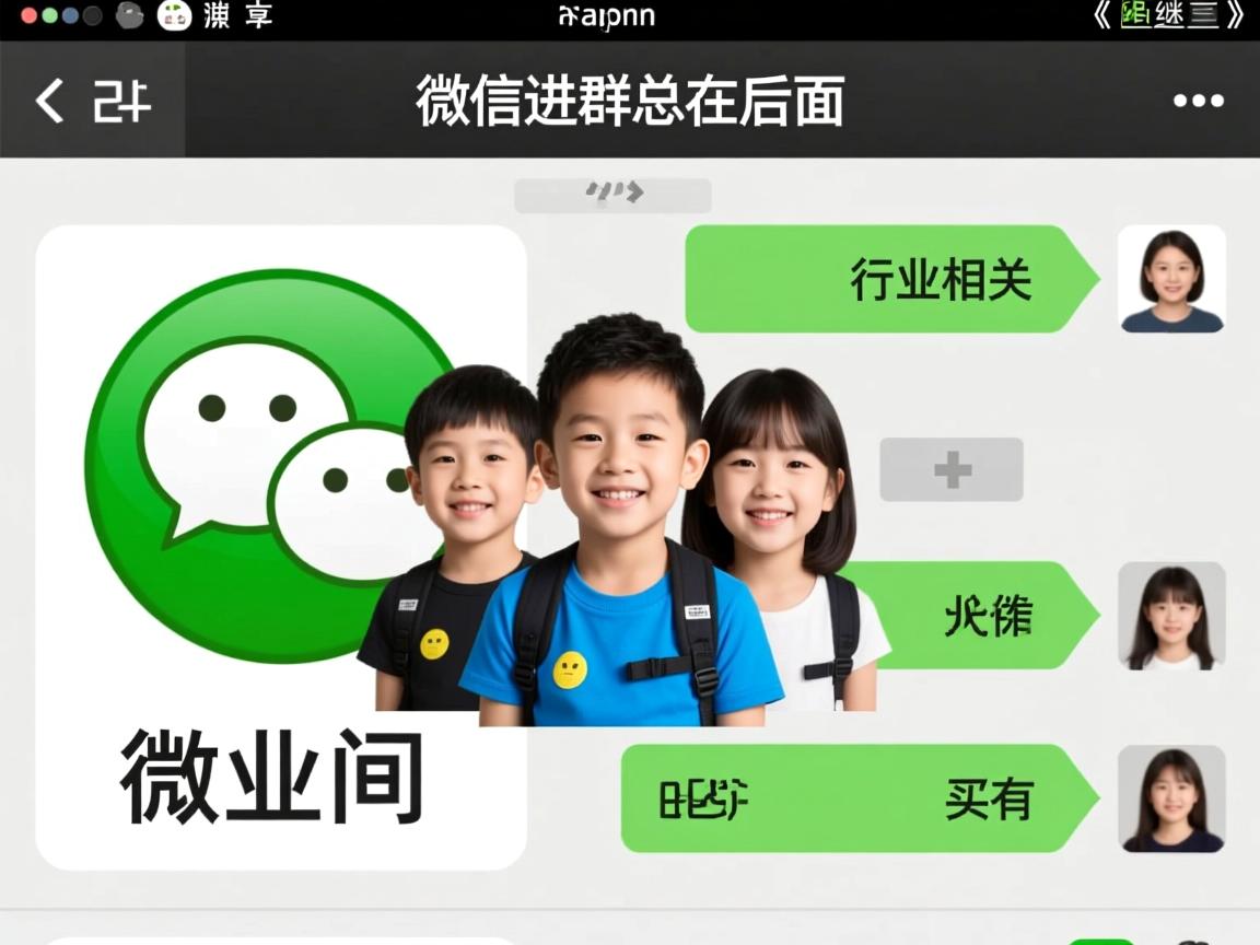 为什么微信进群总在后面  第2张