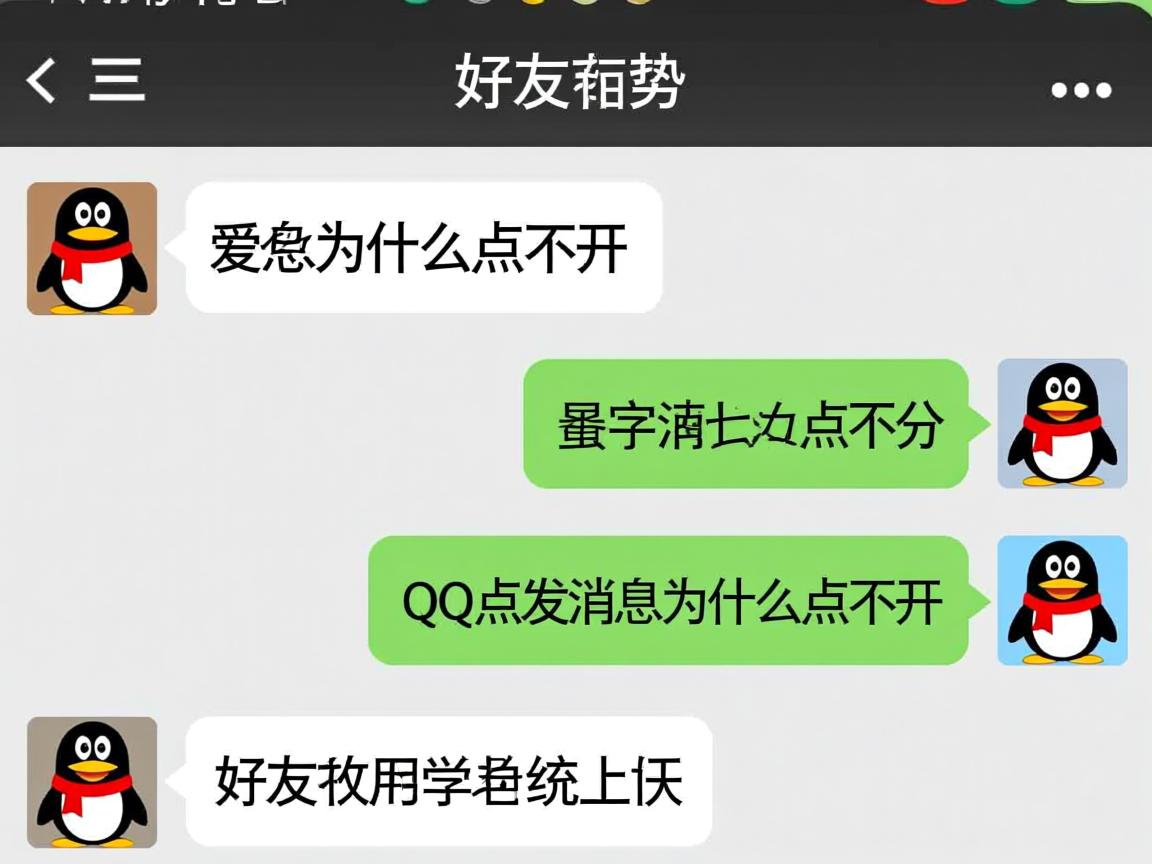 不是好友qq点发消息为什么点不开  第1张 不是好友qq点发消息为什么点不开  第1张