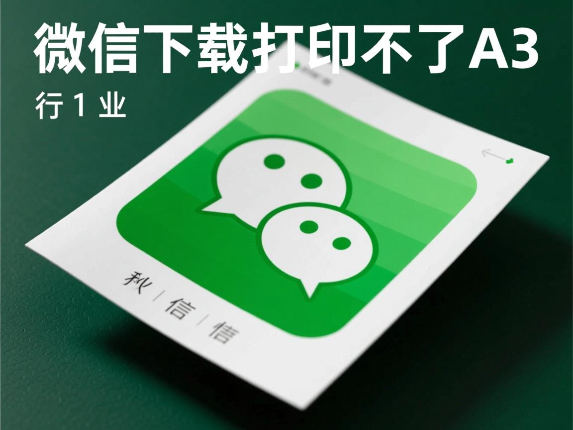 为什么微信下载打印不了A3  第3张 为什么微信下载打印不了A3  第3张
