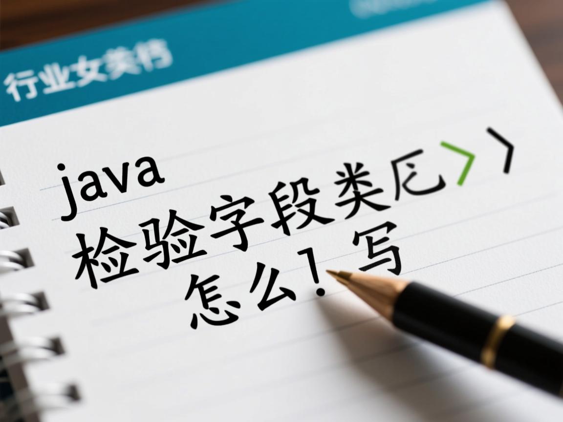 java检验字段类怎么写  第3张