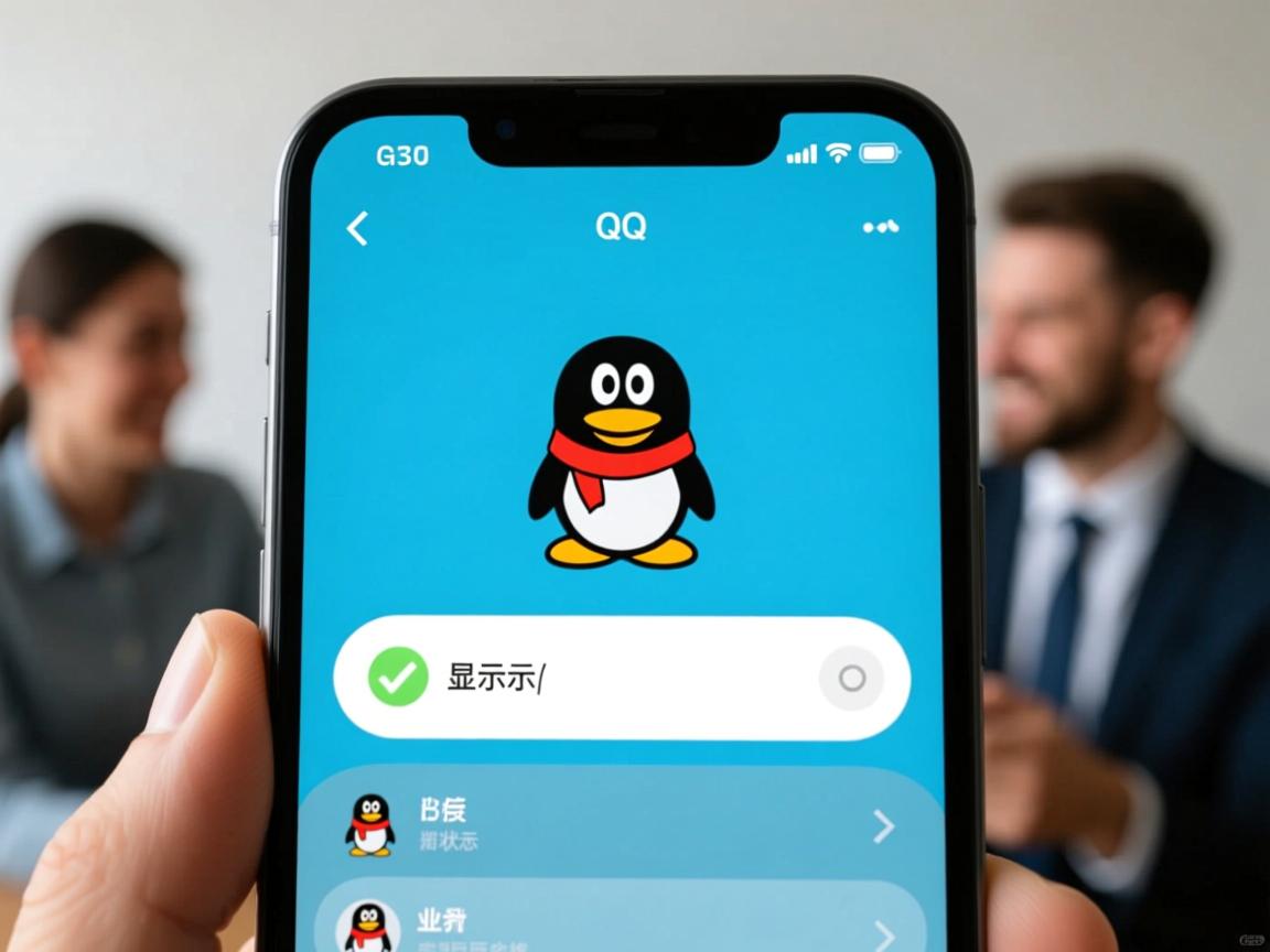 为什么有些人上QQ要显示状态  第1张