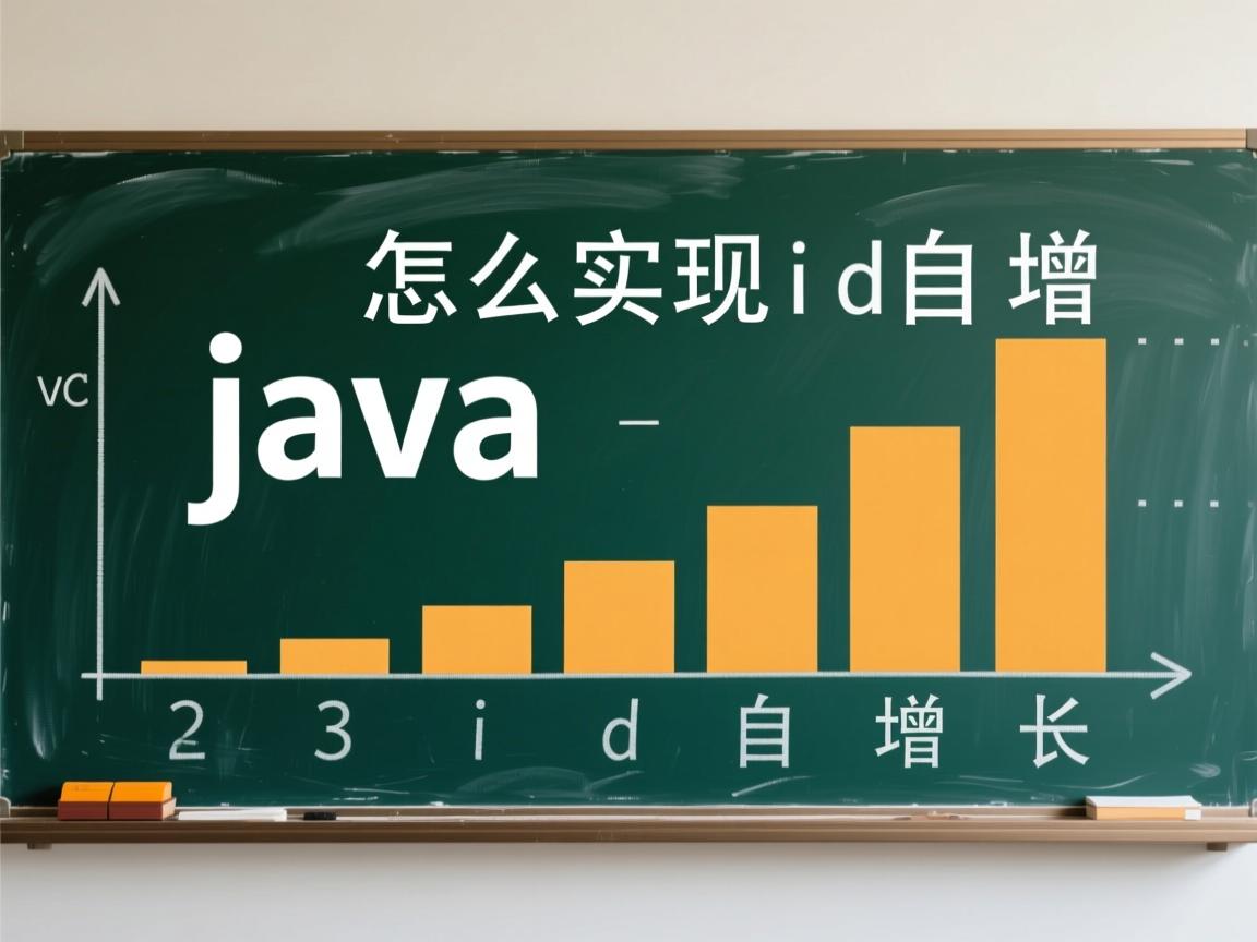 java怎么实现id自增长  第1张 java怎么实现id自增长  第1张