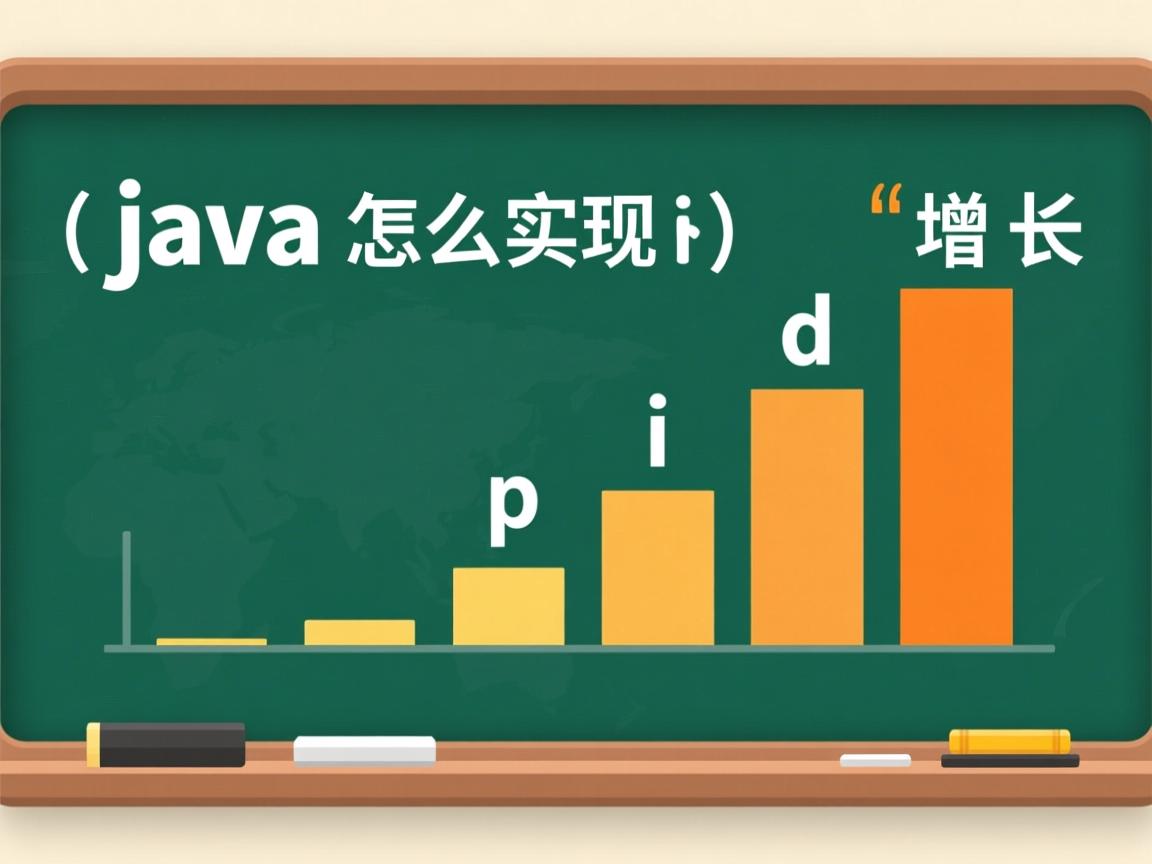 java怎么实现id自增长  第3张 java怎么实现id自增长  第3张