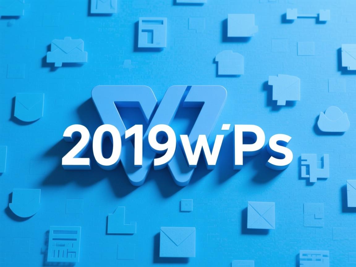 为什么空白页是蓝色2019wps  第1张