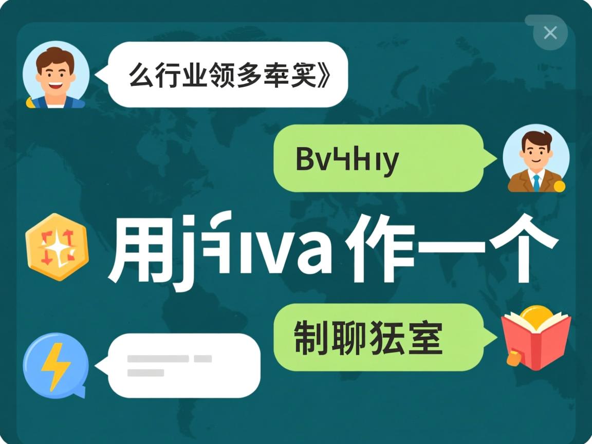 怎么用java制作一个聊天室  第2张 怎么用java制作一个聊天室  第2张