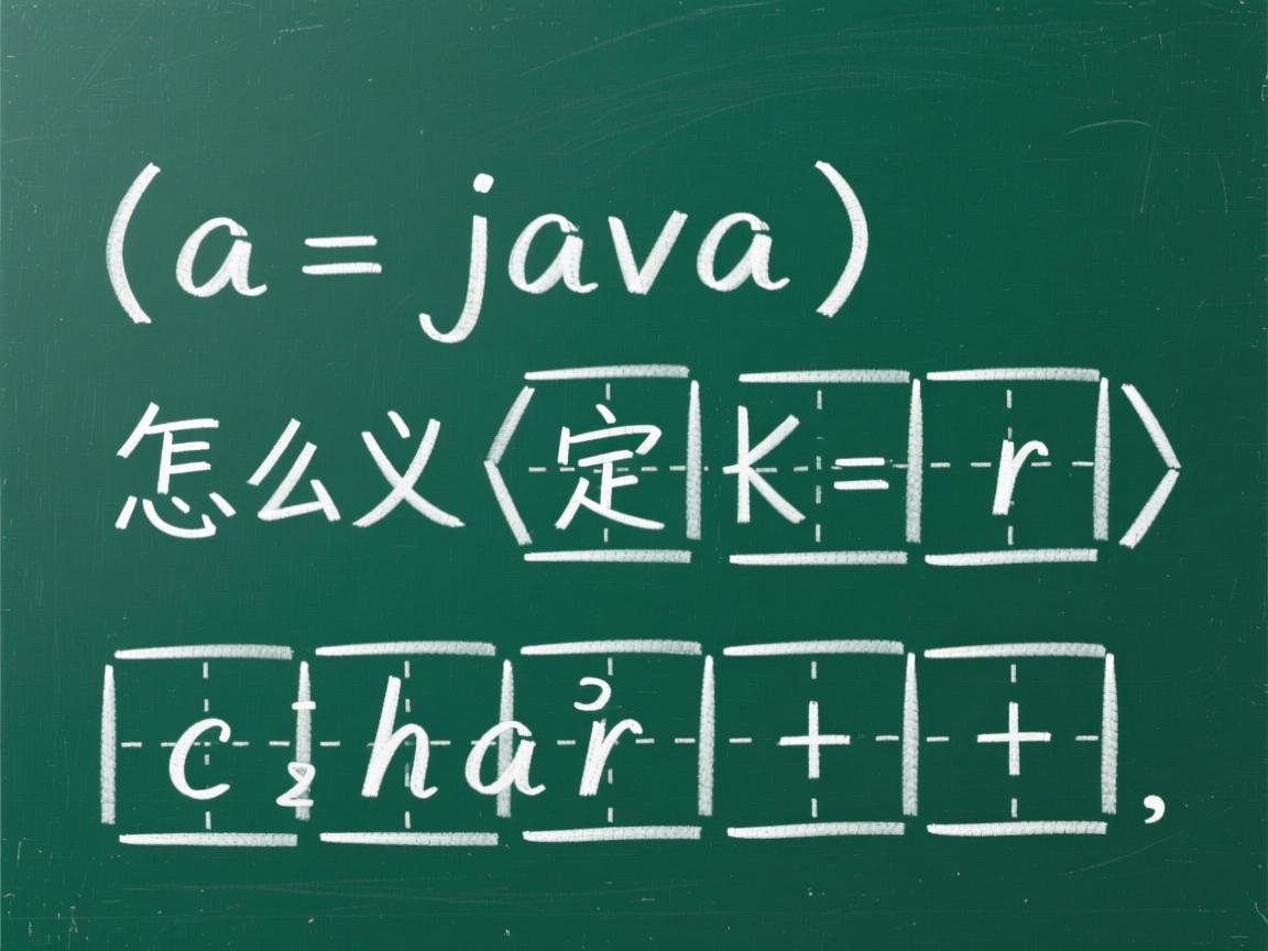java怎么定义char数组  第2张 java怎么定义char数组  第2张