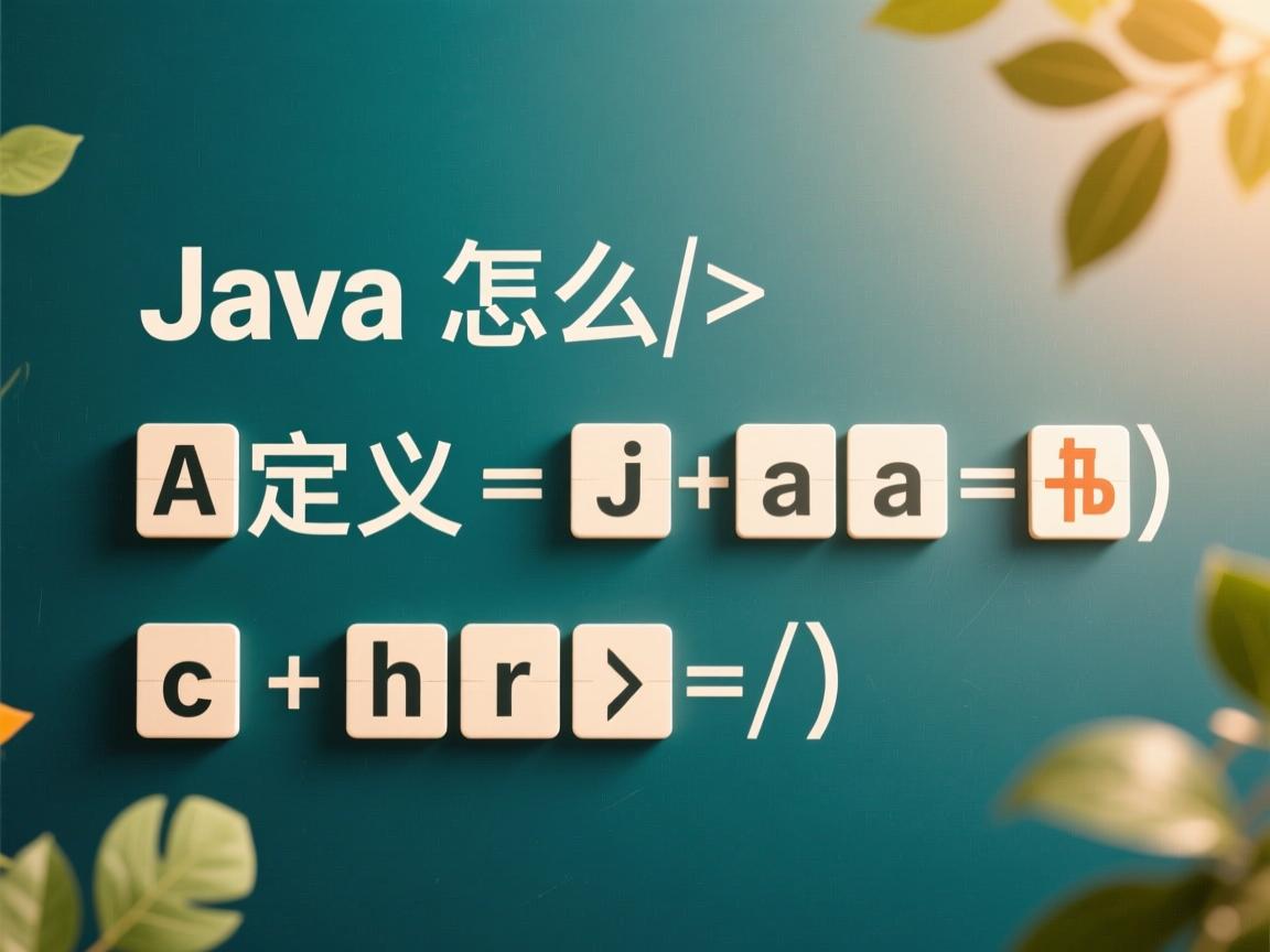 java怎么定义char数组  第3张 java怎么定义char数组  第3张
