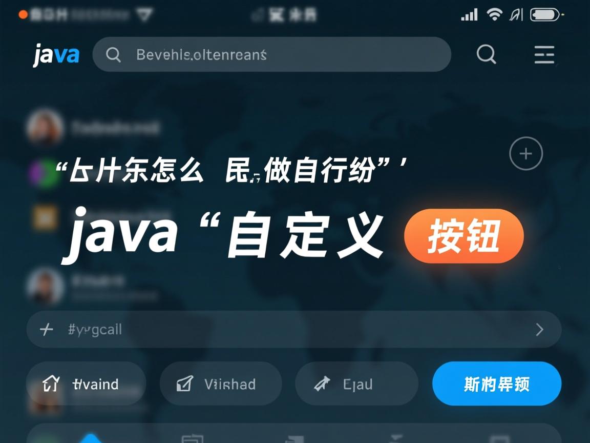 java怎么做自定义按钮  第1张 java怎么做自定义按钮  第1张