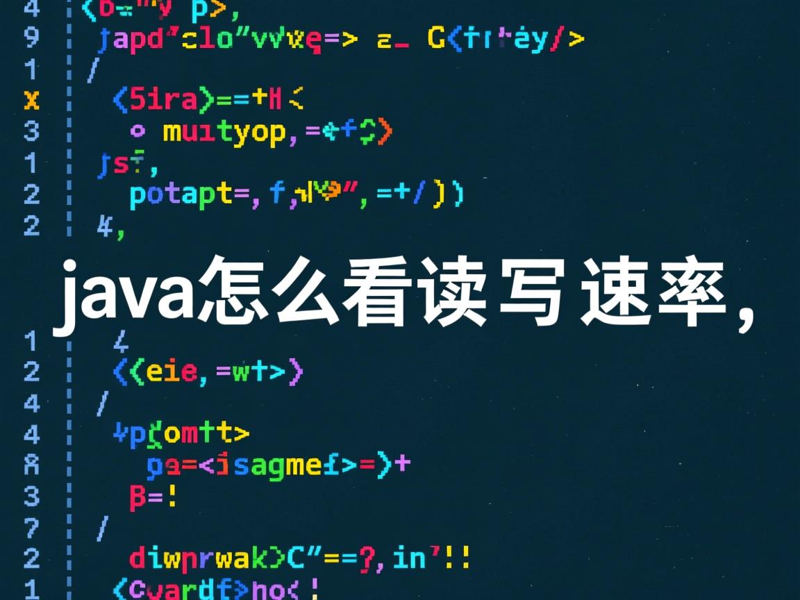 java怎么看读写速率  第3张 java怎么看读写速率  第3张