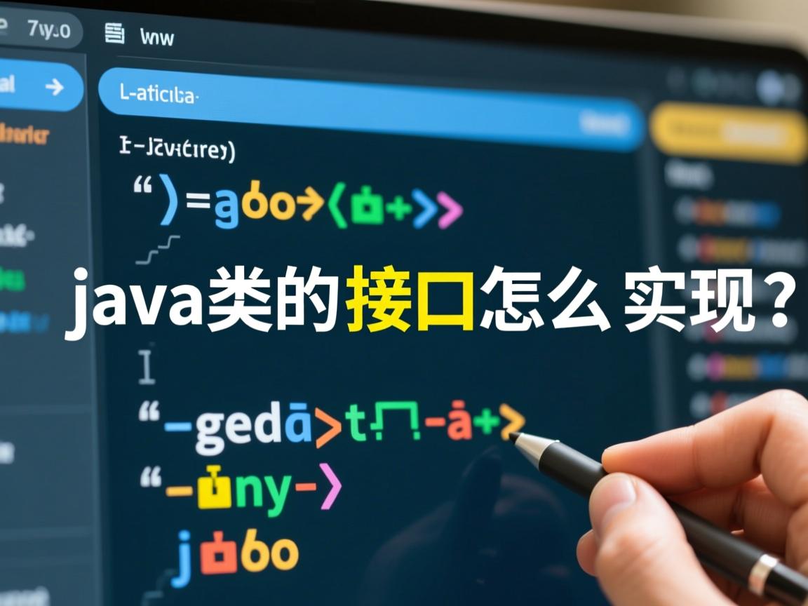 java类的接口怎么实现