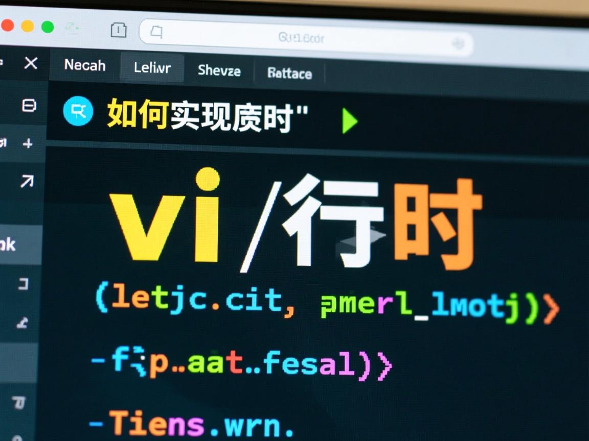 linux vi 如何实现延时