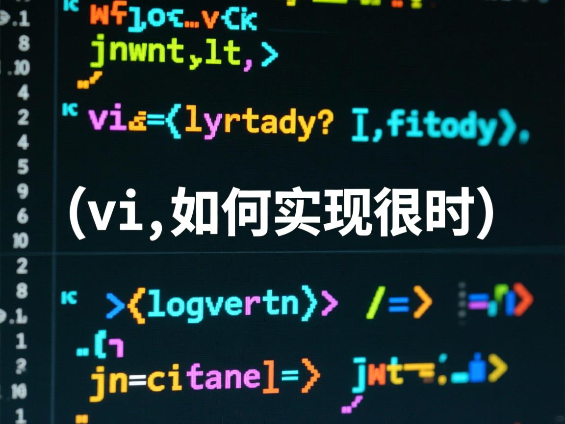 linux vi 如何实现延时  第2张 linux vi 如何实现延时  第2张