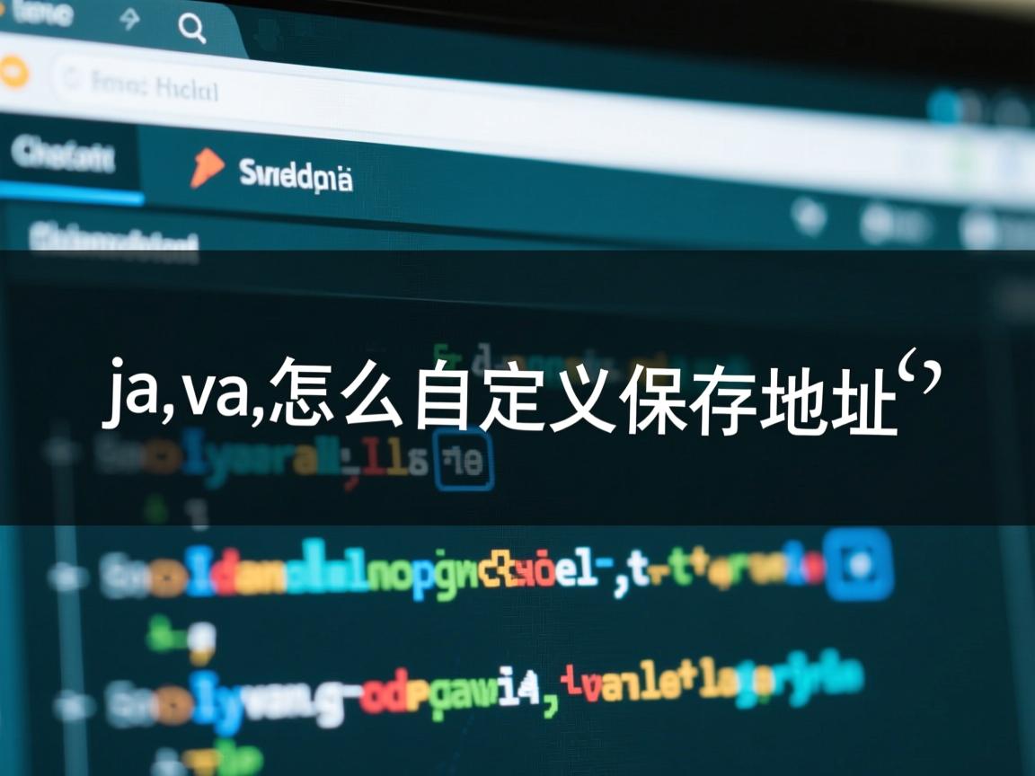 java怎么自定义保存地址  第2张 java怎么自定义保存地址  第2张