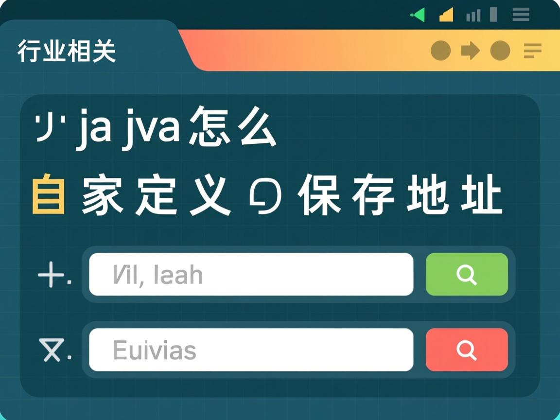 java怎么自定义保存地址  第3张 java怎么自定义保存地址  第3张