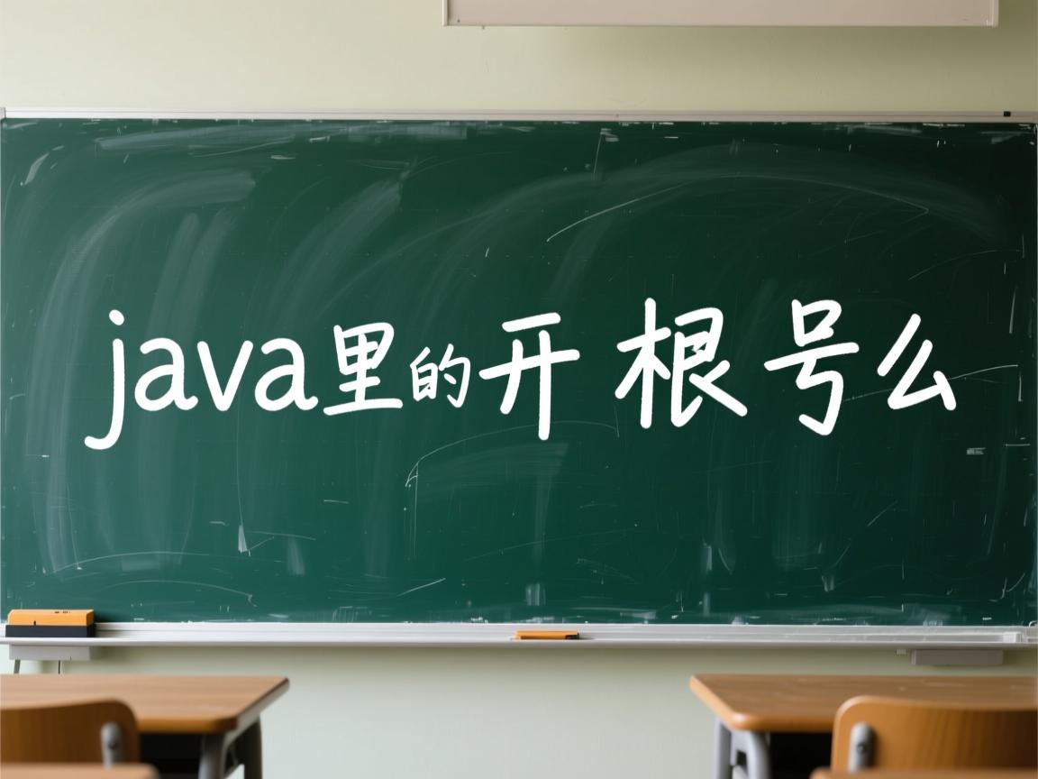 java里的开根号怎么写  第1张 java里的开根号怎么写  第1张