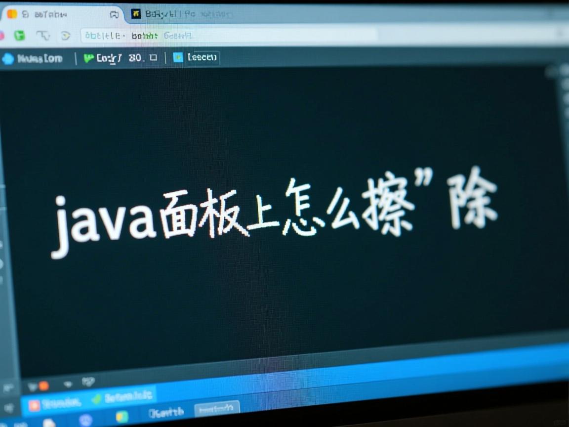 java面板上的字怎么擦除  第3张 java面板上的字怎么擦除  第3张