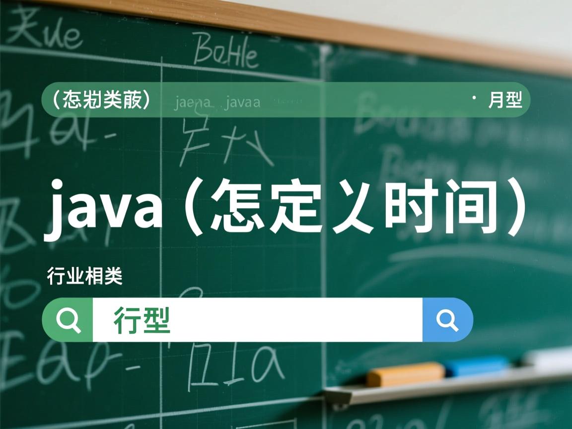 java中怎么定义时间类型  第3张 java中怎么定义时间类型  第3张