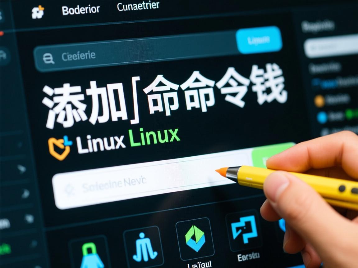 linux 如何添加命令行  第3张 linux 如何添加命令行  第3张