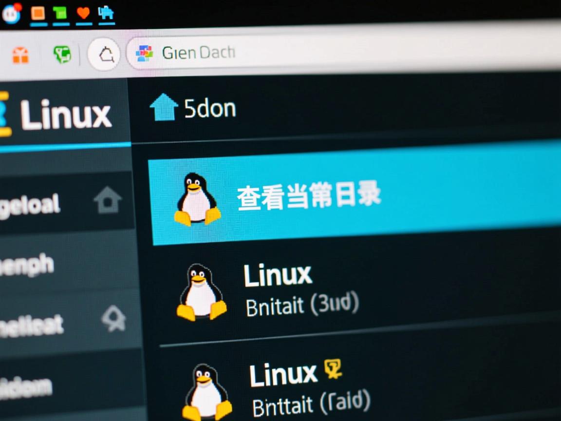 linux 如何查看当前目录  第3张 linux 如何查看当前目录  第3张