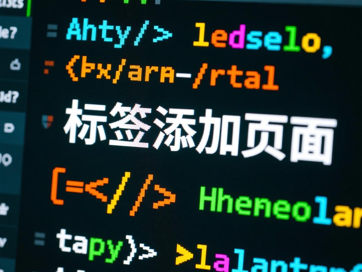 html如何给标签添加页面