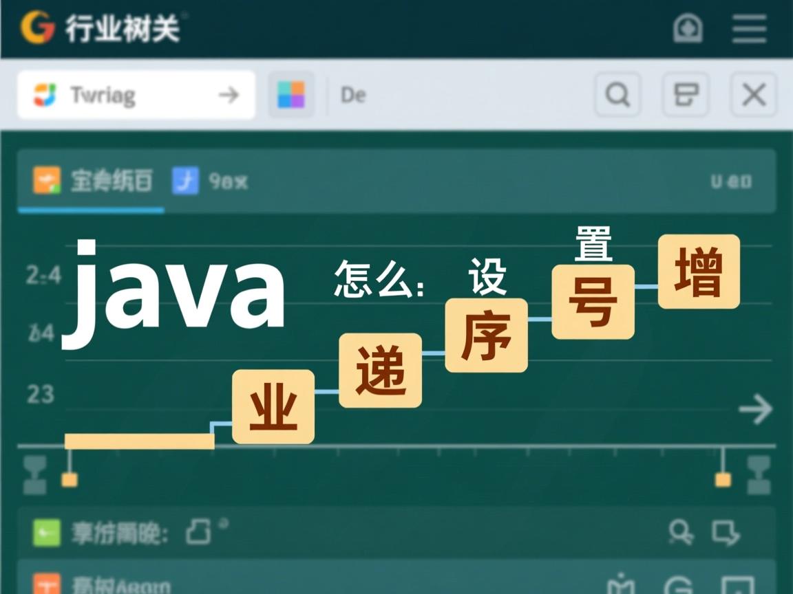 java怎么设置序号递增  第3张 java怎么设置序号递增  第3张