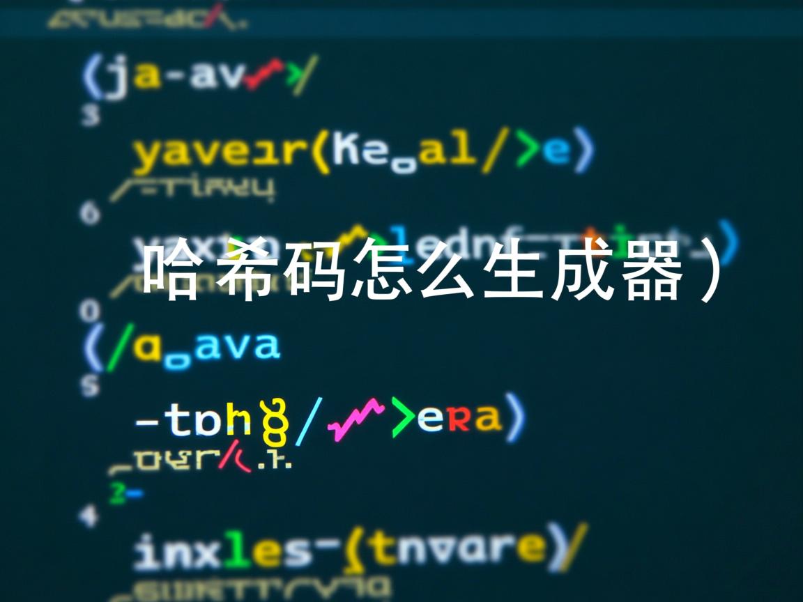 java 哈希码怎么生成器  第3张 java 哈希码怎么生成器  第3张