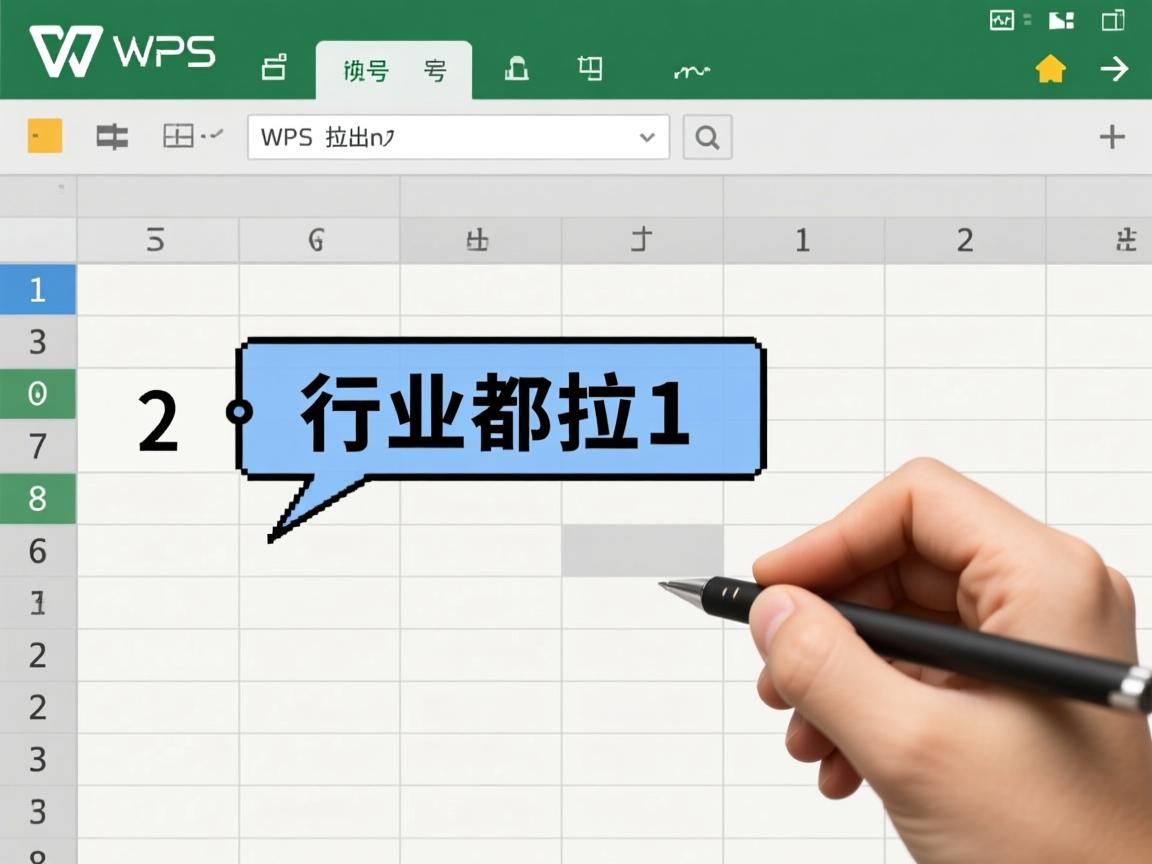 WPS表格中序号为什么都是拉出1  第2张 WPS表格中序号为什么都是拉出1  第2张