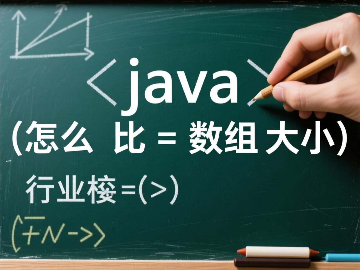 java怎么比较数组大小  第1张