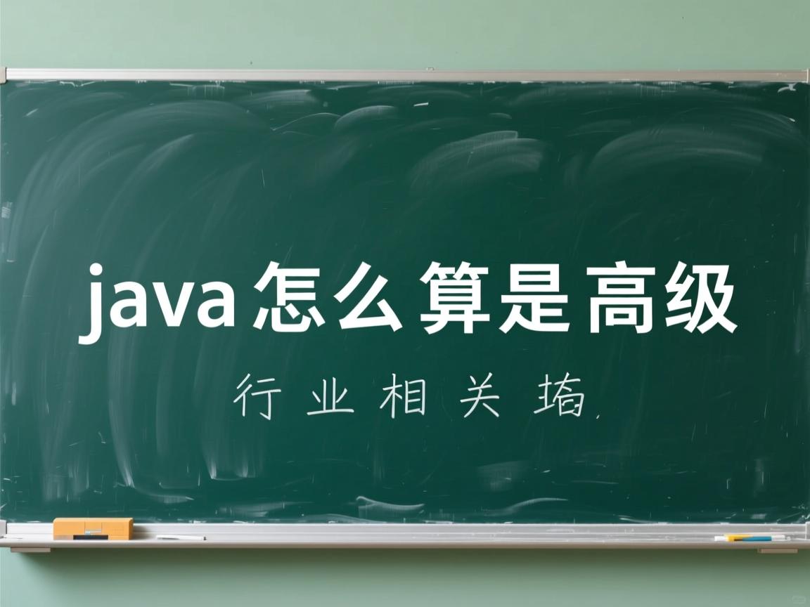 java怎么算是高级  第1张 java怎么算是高级  第1张