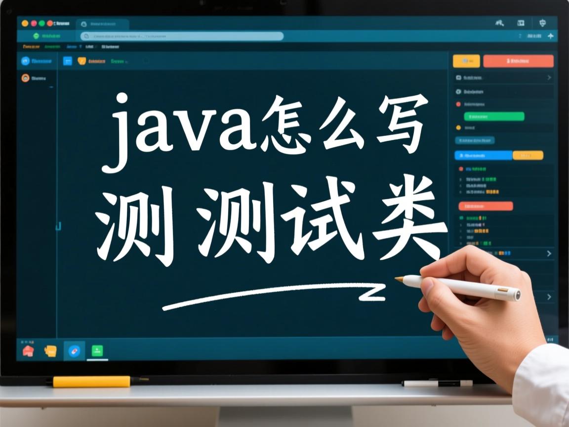 java中怎么写测试类  第3张 java中怎么写测试类  第3张