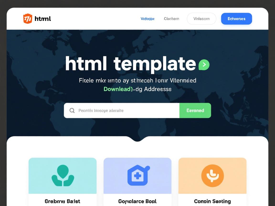 如何开发html模板下载地址  第3张 如何开发html模板下载地址  第3张