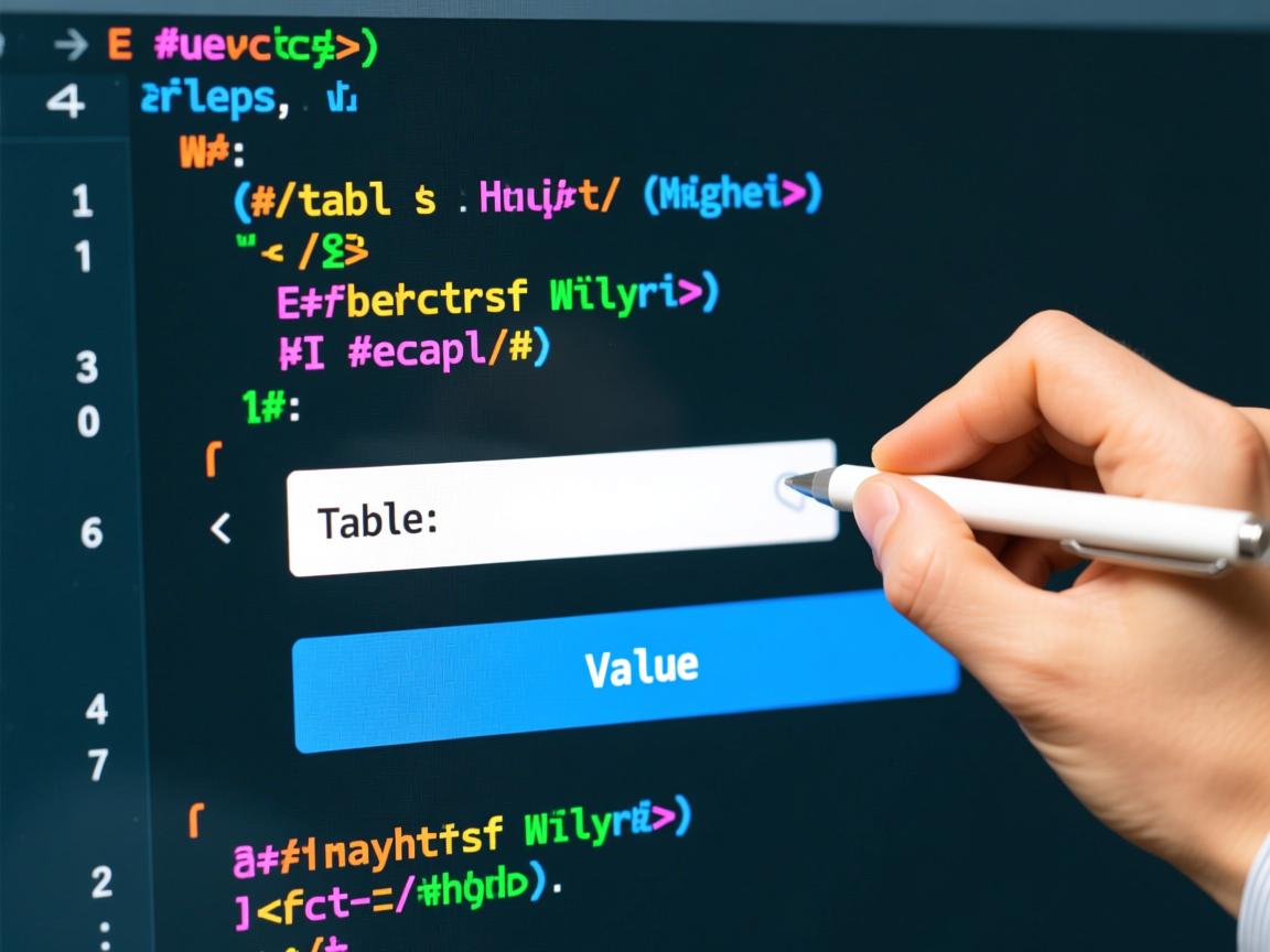html的table如何输入值  第2张 html的table如何输入值  第2张