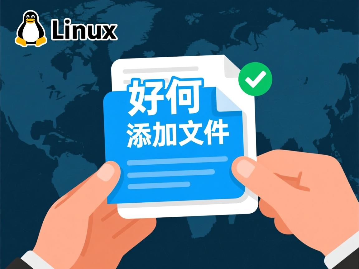 linux如何添加文件  第2张 linux如何添加文件  第2张