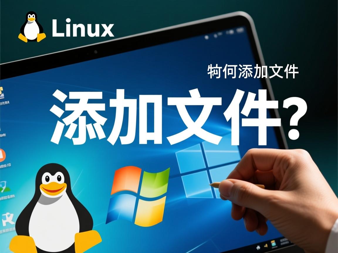 linux如何添加文件