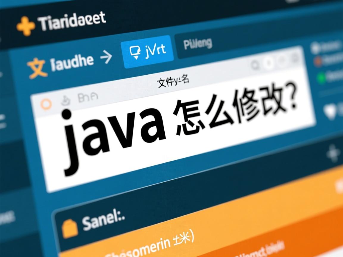 java文件名怎么修改  第2张