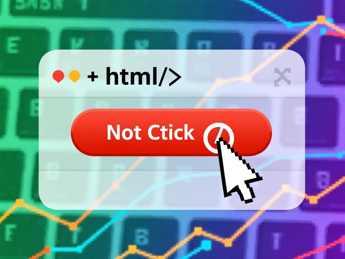 如何让html中按钮不能点击事件  第3张 如何让html中按钮不能点击事件  第3张