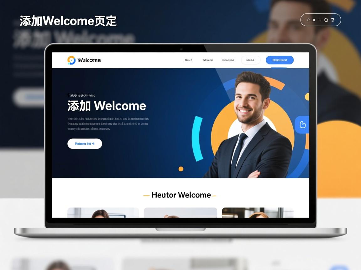 html 如何添加欢迎页