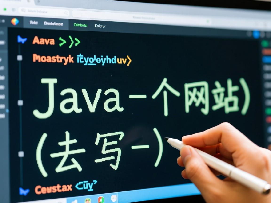 用java怎么去写一个网站  第1张 用java怎么去写一个网站  第1张