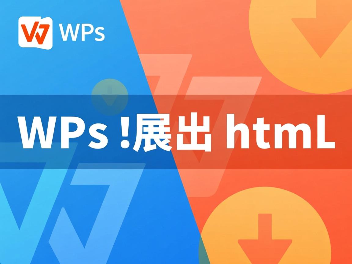 wps如何导出html  第3张 wps如何导出html  第3张