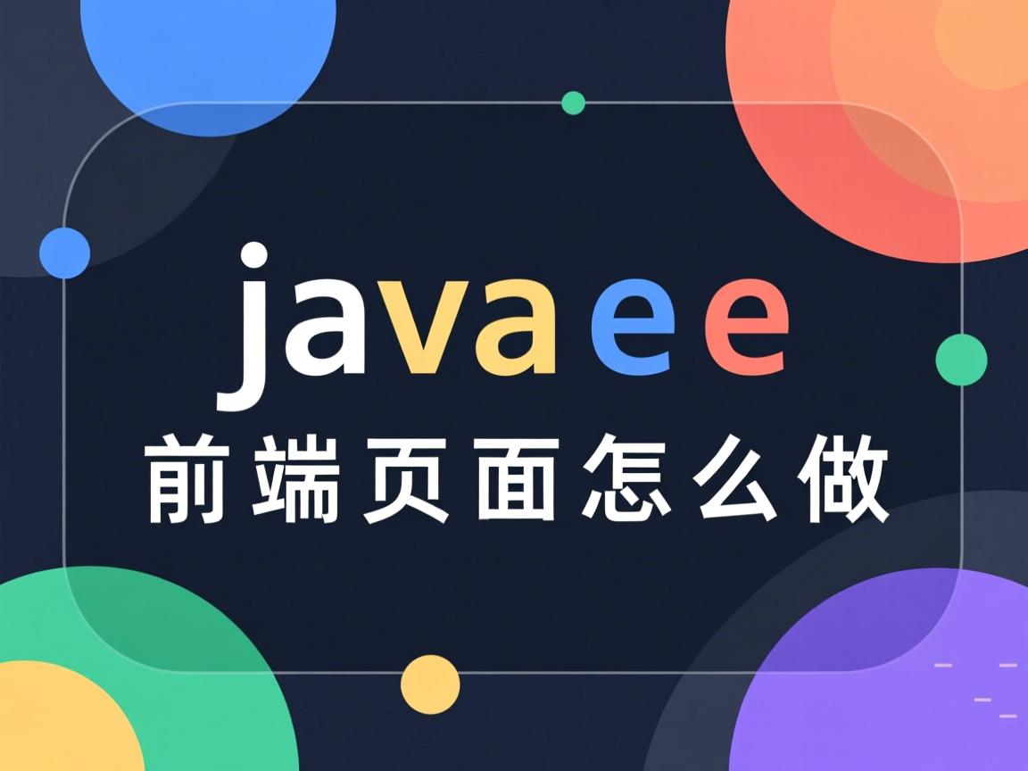 javaee前端页面怎么做  第3张 javaee前端页面怎么做  第3张