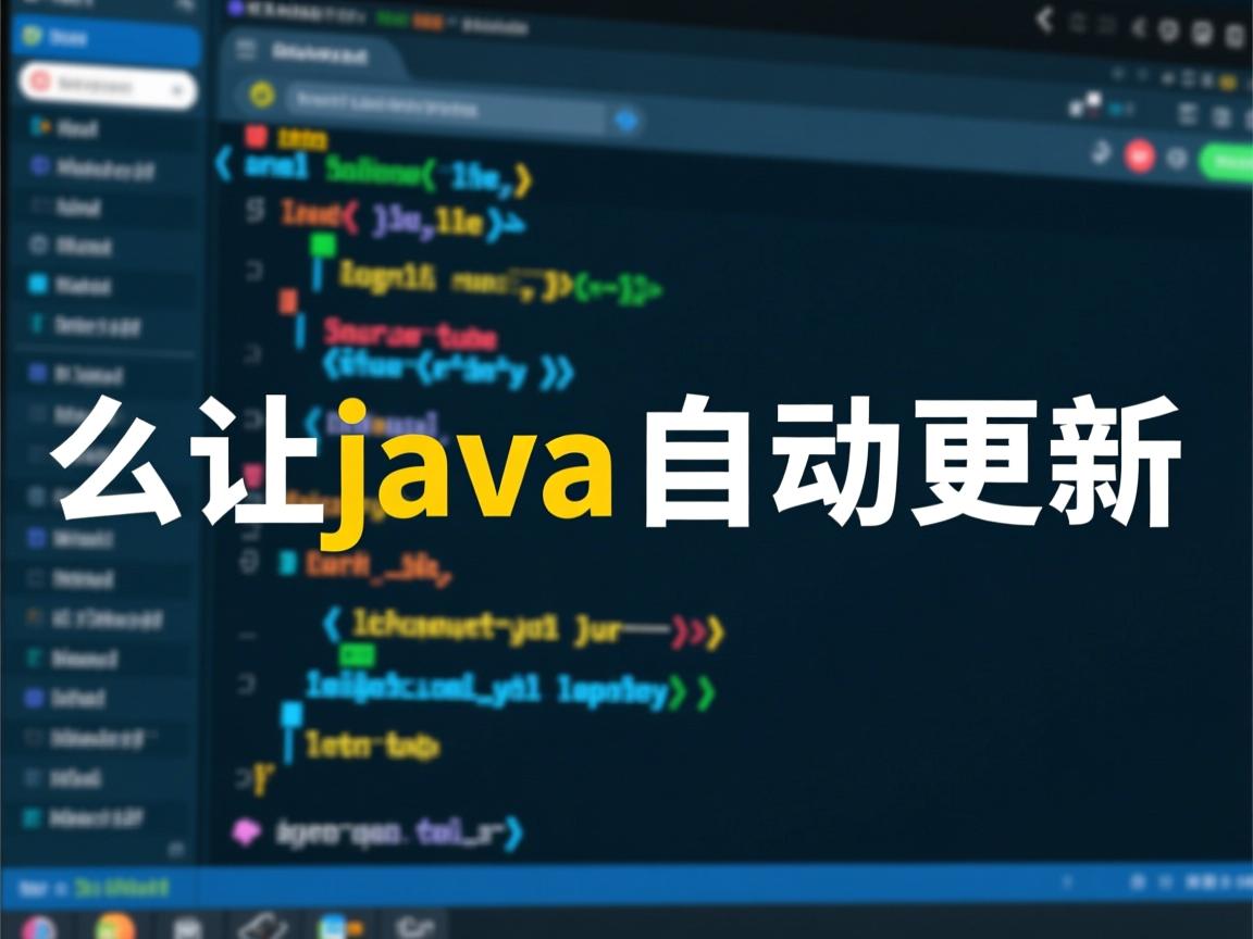 怎么让java自动更新  第2张 怎么让java自动更新  第2张