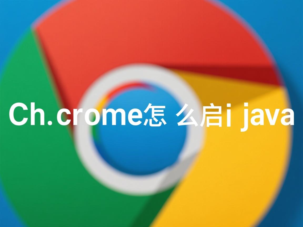 chrome怎么启用java