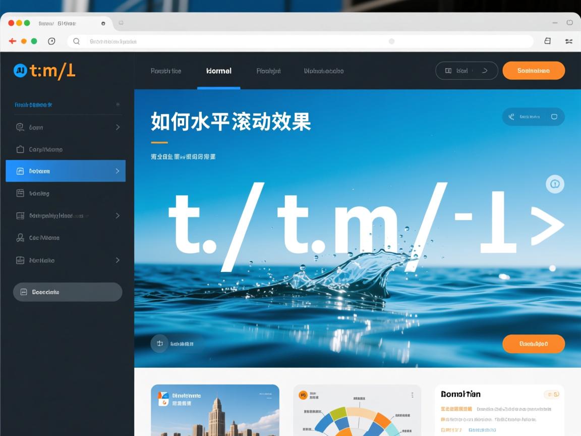 html如何水平滚动效果  第1张 html如何水平滚动效果  第1张