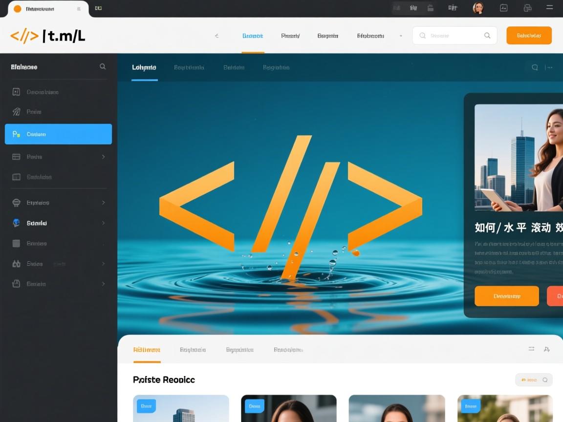 html如何水平滚动效果  第3张 html如何水平滚动效果  第3张