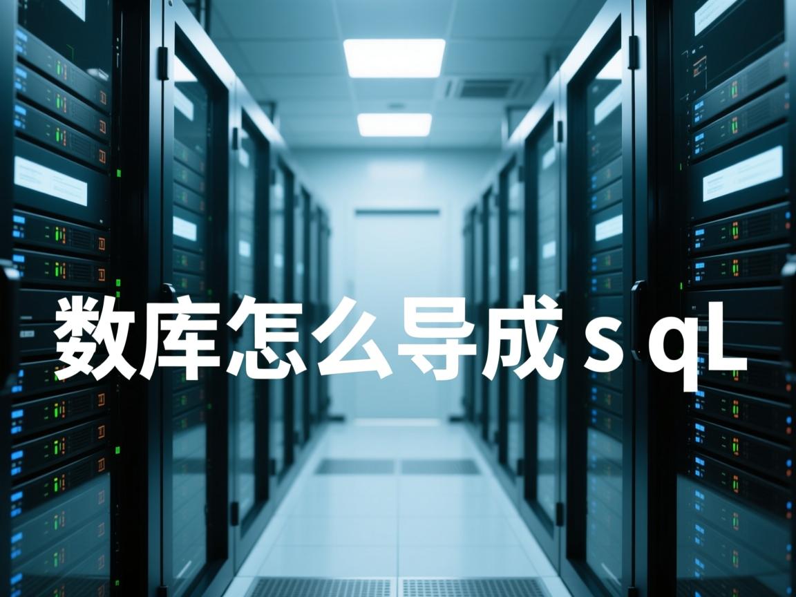 数据库怎么导成sql  第3张