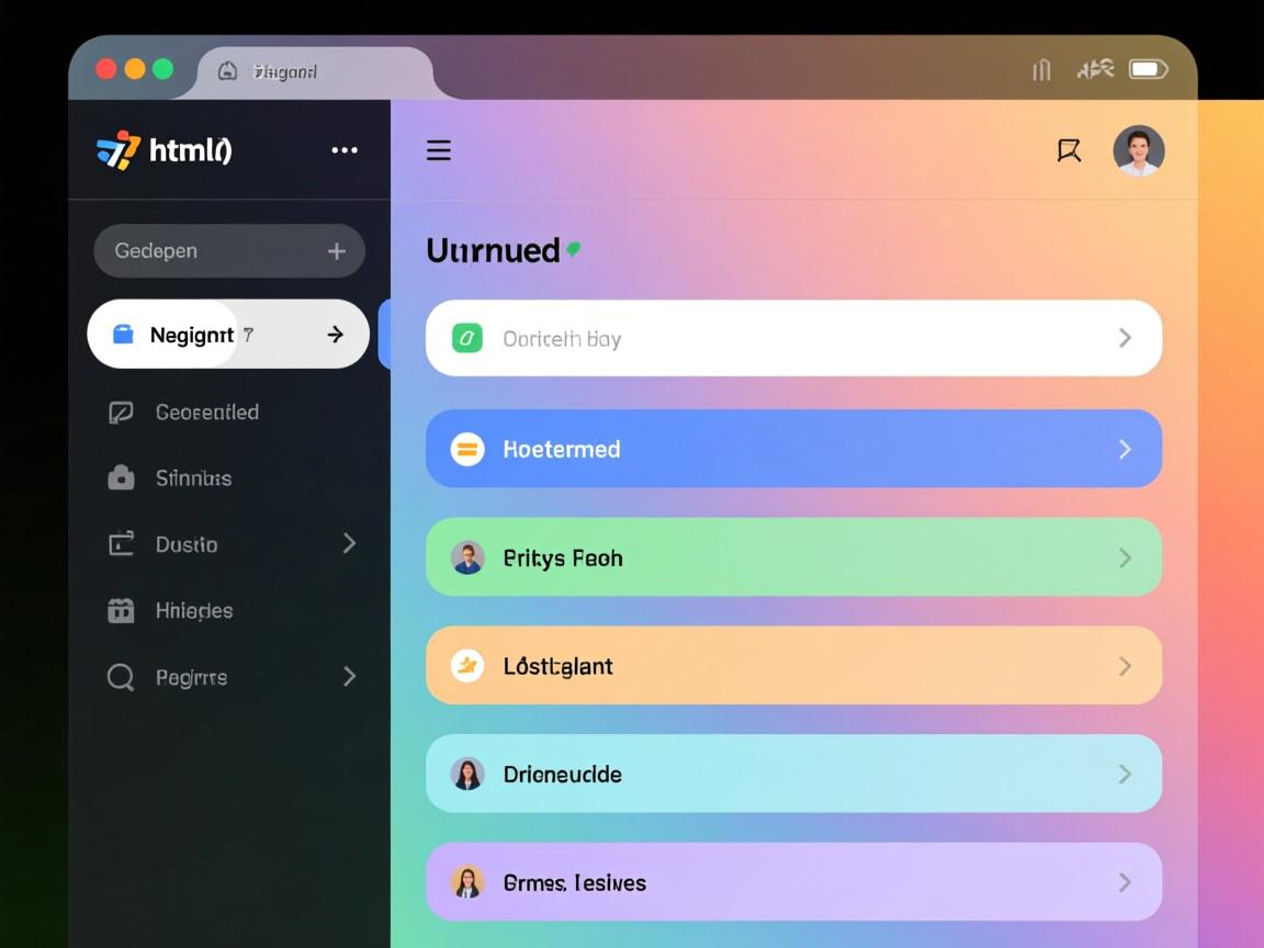无序列表如何做一个导航条 html  第3张 无序列表如何做一个导航条 html  第3张