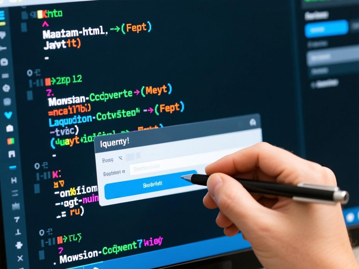 jquery如何添加html代码提示  第3张 jquery如何添加html代码提示  第3张