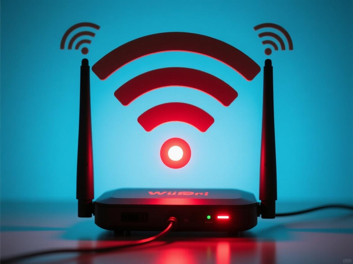 为什么wifi没亮红灯却没法用
