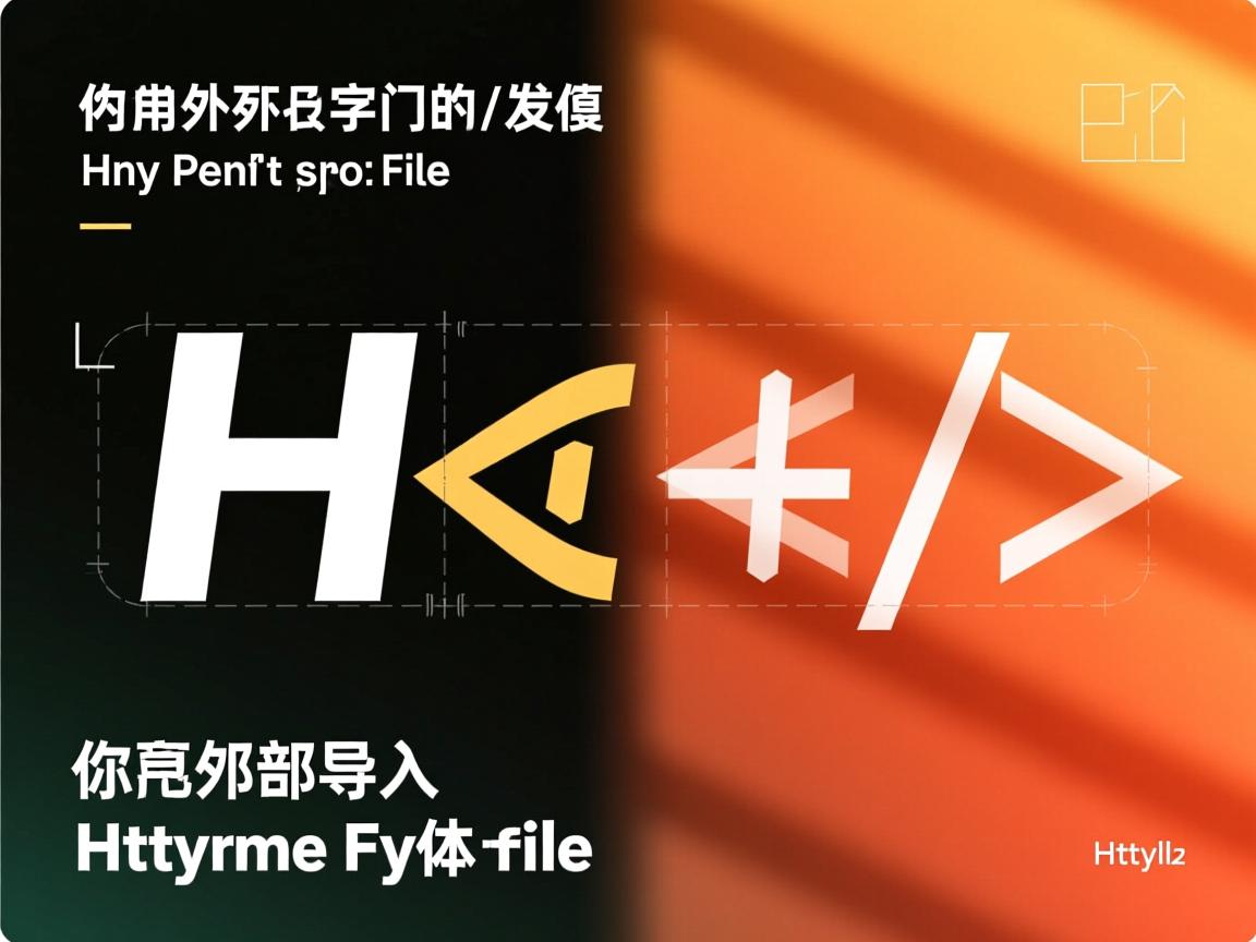 html如何使用外部导入字体文件  第1张 html如何使用外部导入字体文件  第1张